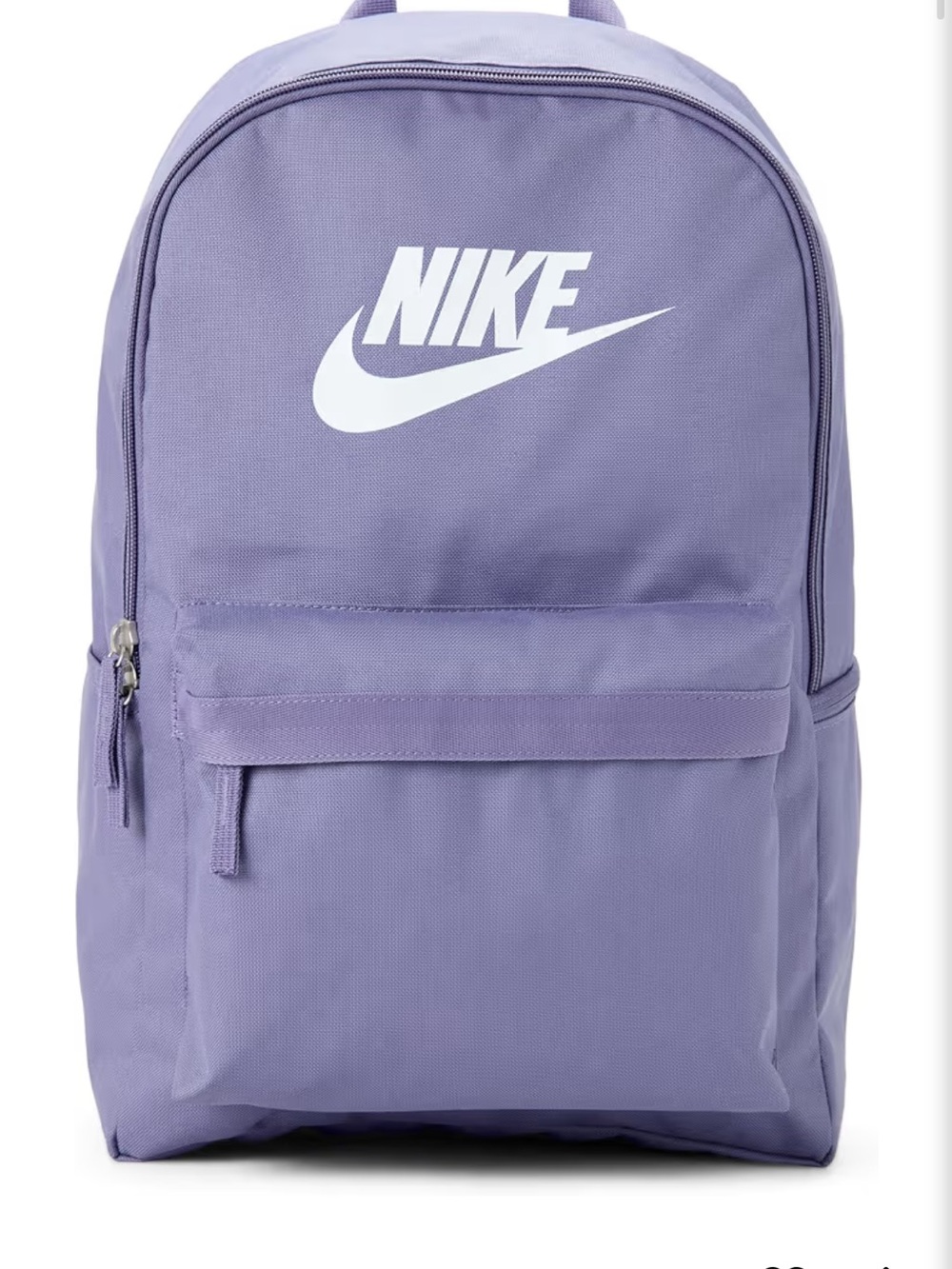 Nike Lavender Backpack with White Logo
